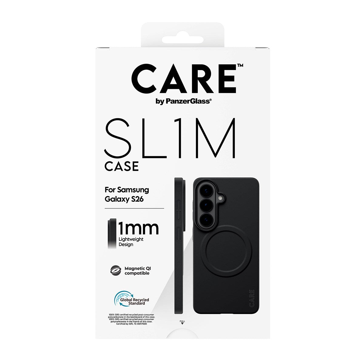CARE™ by PanzerGlass® SL1M Case Sort m. Qi Samsung Galaxy S26